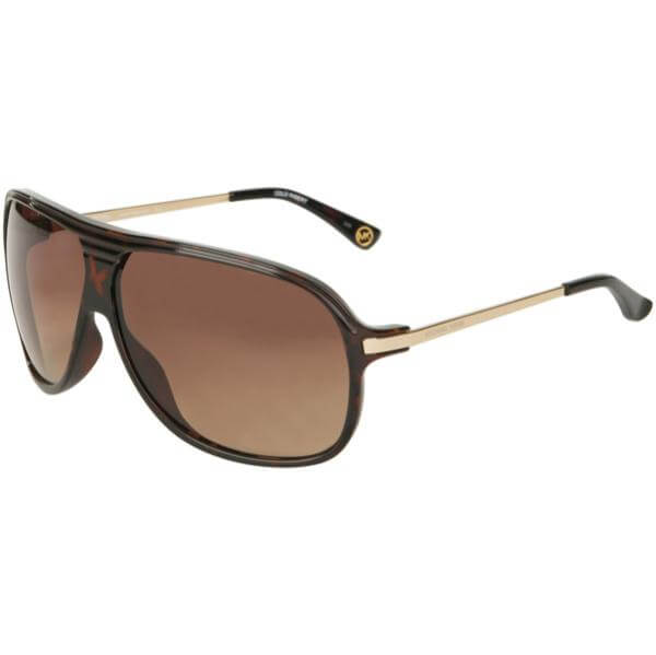 MICHAEL MICHAEL KORS Medina Aviator Mask Sunglasses- black