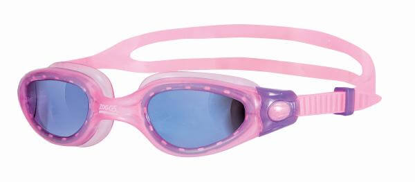 Zoggs Phantom Elite Junior Goggles - Purple Mirror/Pink