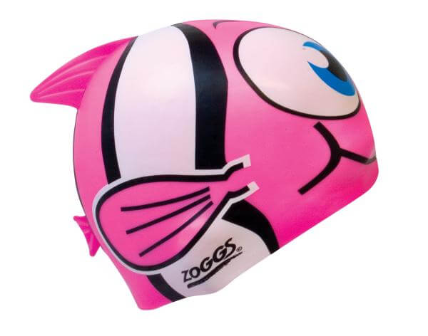 Zoggs Silicone Character Swimming Cap - Pink