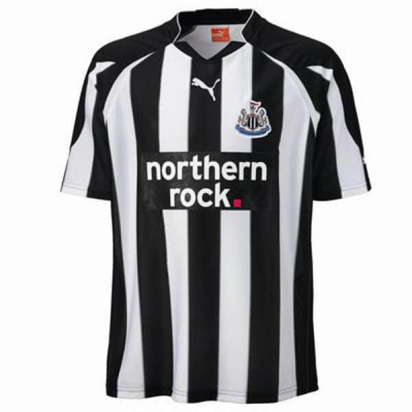 Newcastle FC Home Football Shirt 2010/2011 Short Sleeve – Kids
