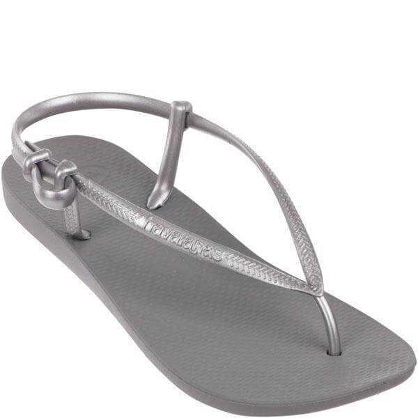Havaianas Women's Fit Flops - Grey/Silver