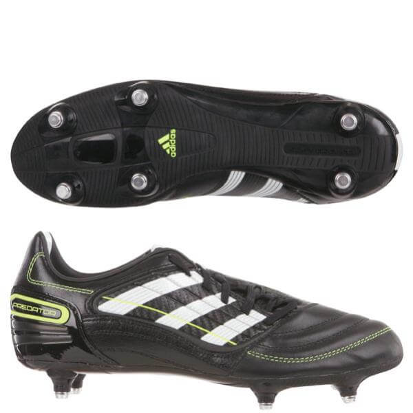 adidas Predator Absolado X SG Football Boot - Black/Running White/Electricity