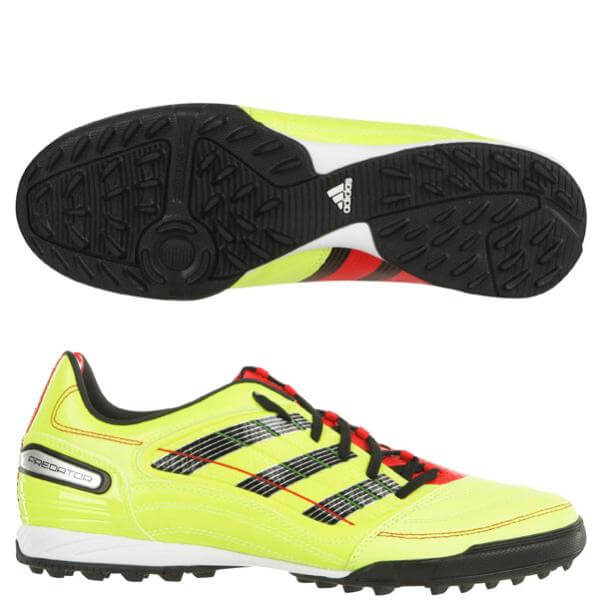 adidas Predator Absolado X Turf Football Boot - Electricity/Black/Poppy