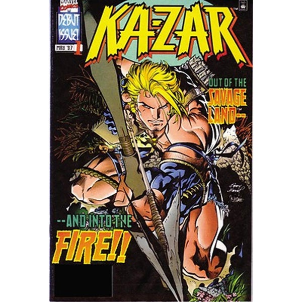 Marvel Ka-zar door Mark Waid & Andy Kubert Trade Paperback Vol 01