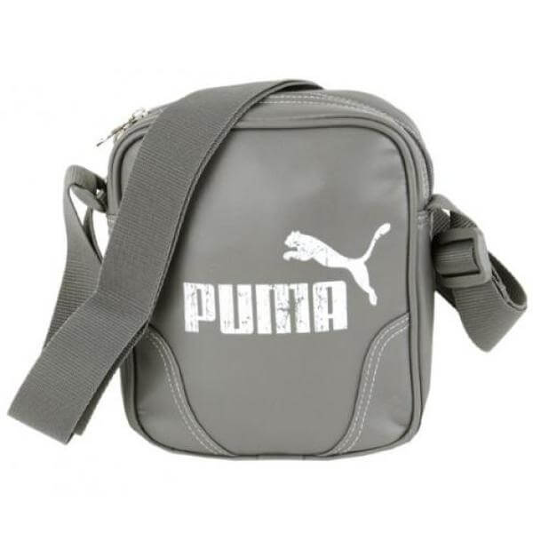 Puma Campus Portable - Steel Grey White Bag