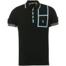 Mens Nanny State Beacon Knitted Polo - Black 