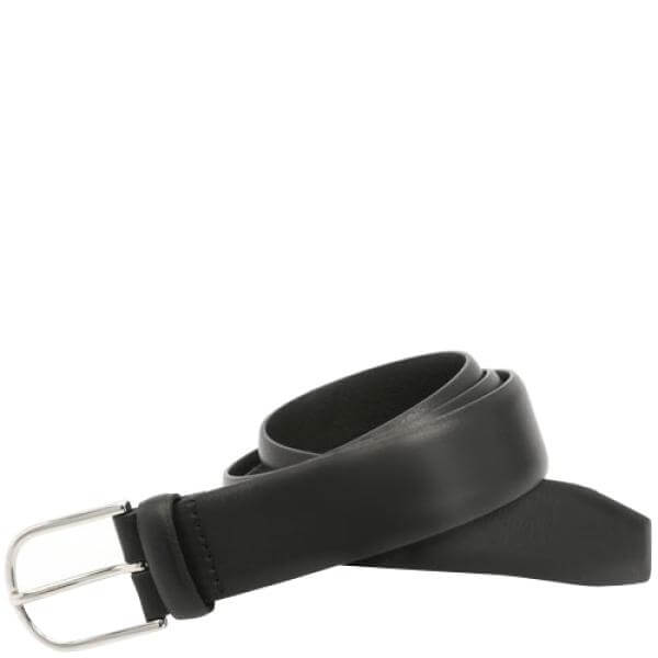 Andersons Black Classic Leather Belt