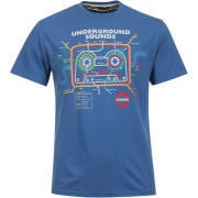 Chunk Men's Underground Sounds T-Shirt - Cornflower