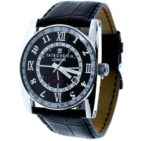 Tateossian Black Gulliver Watch