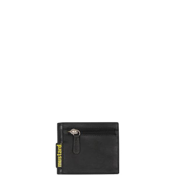 Mustard 'Stranger' Black Men's Leather Wallet
