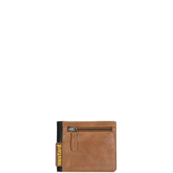 Mustard 'Stranger' Brown Men's Leather Wallet
