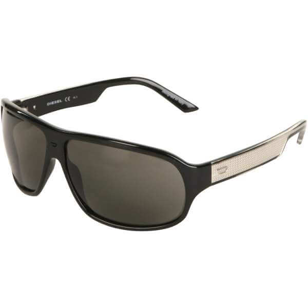 Diesel Men's Sports style logo arm sunglasses