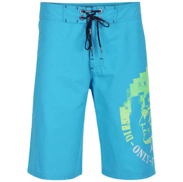 Diesel Men's Deck Swimwear Long Shorts - Bright Blue