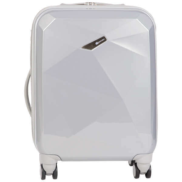 Delsey Karat 53Cm Slim 4 -Wheel Cabin Trolley Case - Silver
