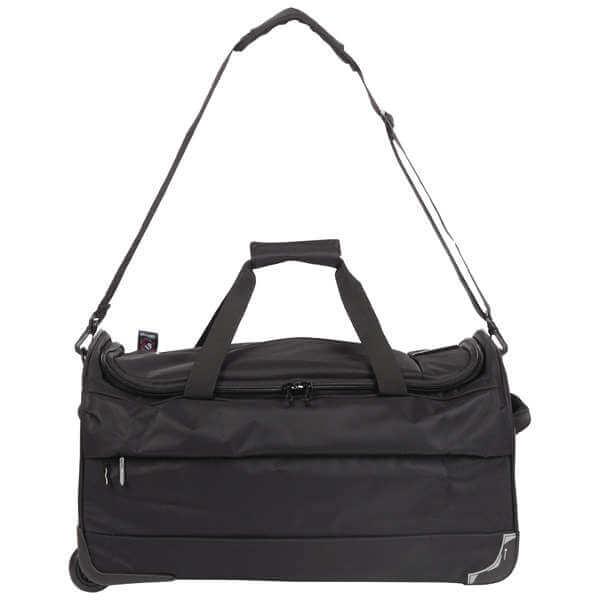 Delsey Fiber Lite 63Cm Trolley Duffle Bag - Black