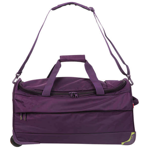 Delsey Fiber Lite 63Cm Trolley Duffle Bag - Lilac