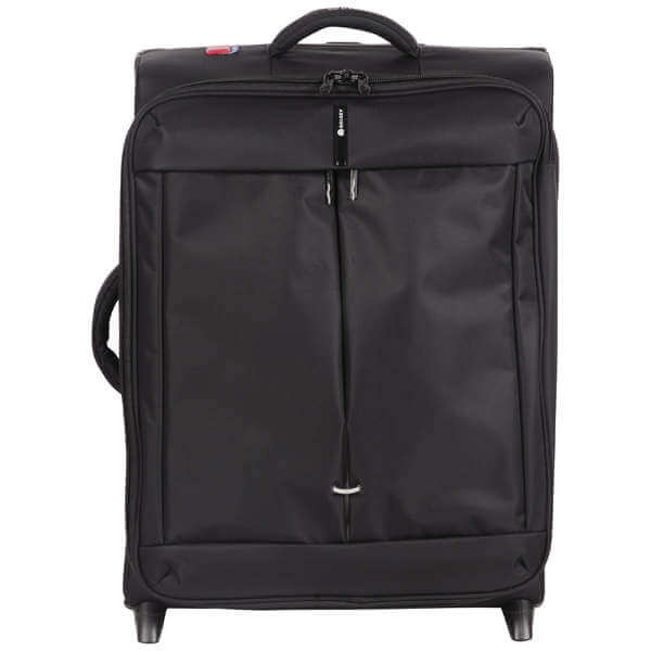 Delsey Fiber Lite 50Cm Expandable Cabin Trolley Case - Black