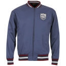 Gola Men's Alf Jacket - Deep Blue/Clarlet/White