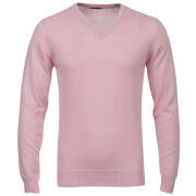 Romeo Gigli Men's Italian Cotton Cashmere Jumper - Pink