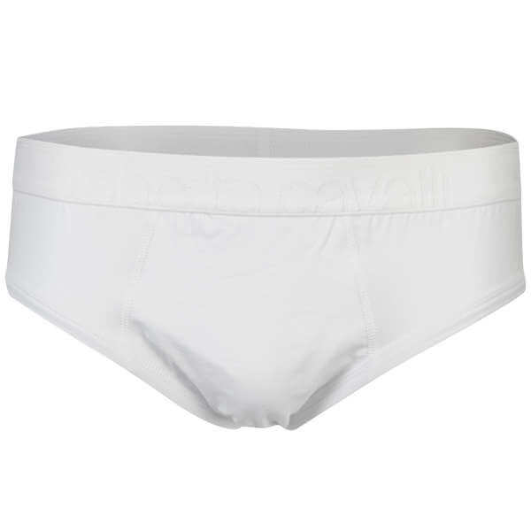 Roberto Cavalli Men's Underwear Brief - White