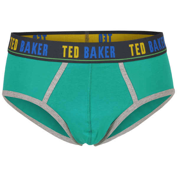 Ted Baker Jaques Plain Brief Green