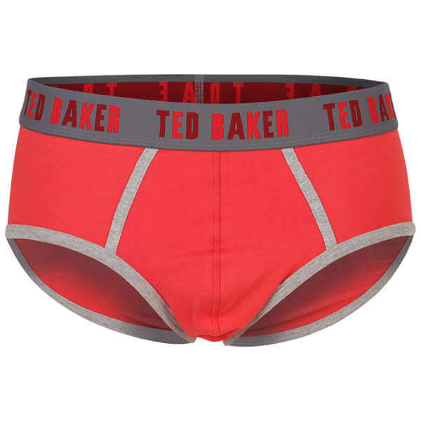 Ted Baker Jaques Plain Brief Red
