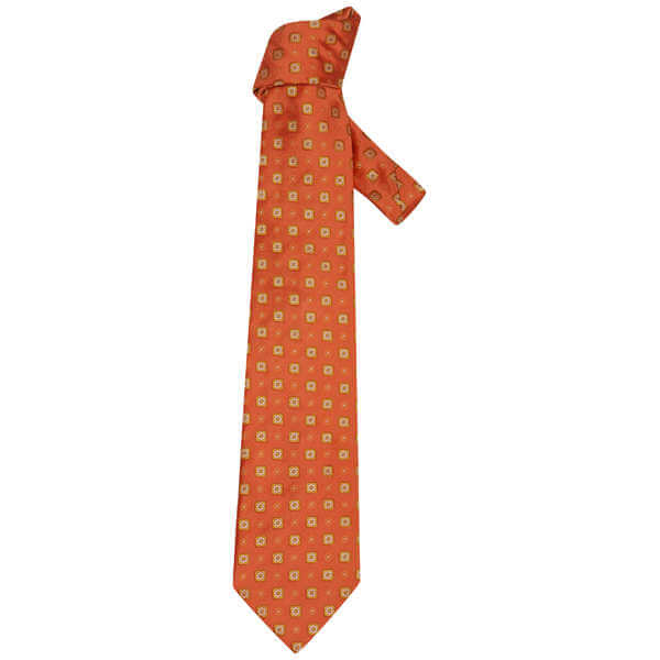 Hugo Boss Men's Tie Bt93 11086  - Orange