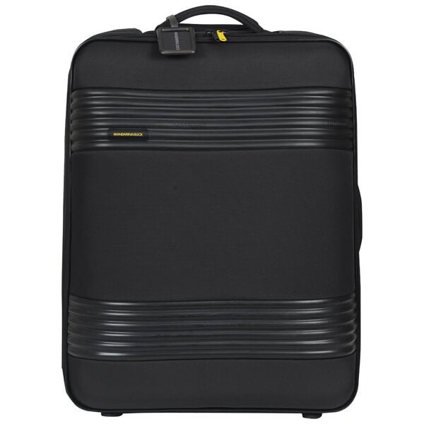 Mandarina Duck Tank 63Cm 2 Wheel Trolley - Black