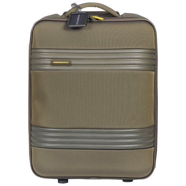 Mandarina Duck Tank 55CM 2 Wheel Trolley - Army