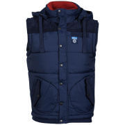 UCLA Men's Mullins Quilted Gilet - Peacoat