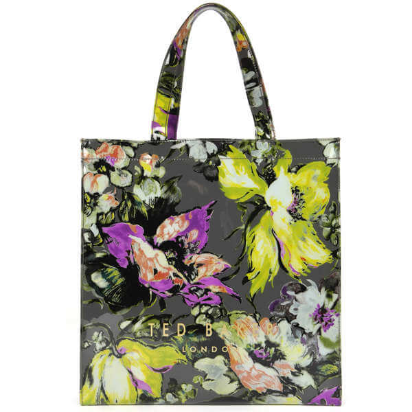 Ted Baker Bloscon Blossom Print Ikon Bag - Black