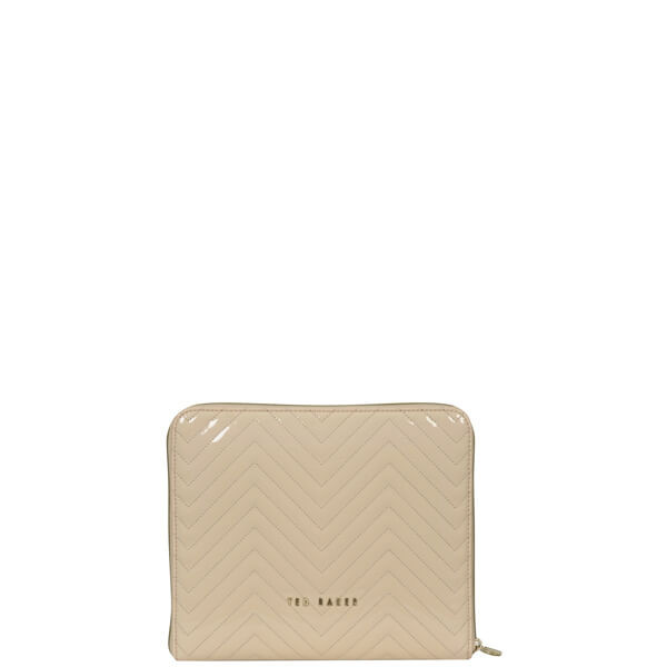 Ted Baker Hoola Quilted iPad Sleeve - Nude