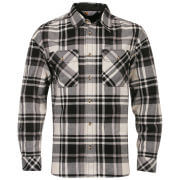 Carhartt Men's Long Sleeved Linwood Check Flannel Shirt - Black