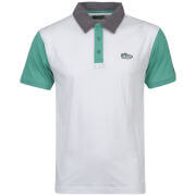 Dunlop Greenflash Men's Boyd Contrast Polo - White