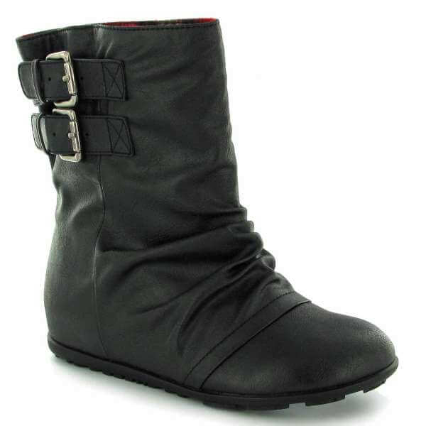 Rocket Dog Women's Talent Ankle Boot Damaged Box- Black