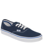 Vans Unisex Authentic Canvas Trainer - Dress Blue/Nautical Blue - 