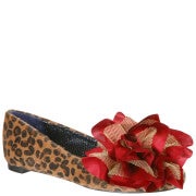 Irregular Choice Women's John Lemon - Brown Leopard