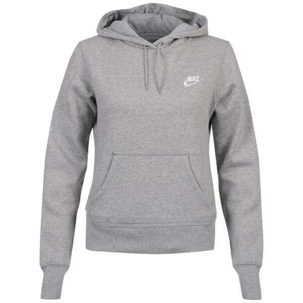 Nike Women's Hooded Sweatshirt - Grey