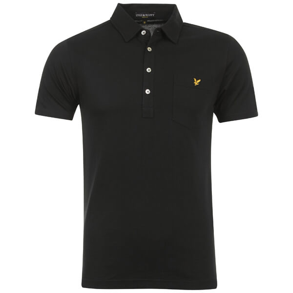 Lyle & Scott Men's Vintage SS Polo Shirt - Black