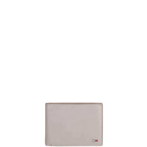 Tommy Hilfiger Men's Large with Coin Pocket Wallet - Feather Grey