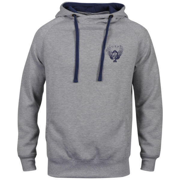 Ringspun Men's Broker Hoody - Grey Marl
