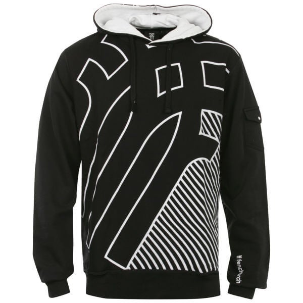 Fenchurch Men's Harston Hood Sweater - Black