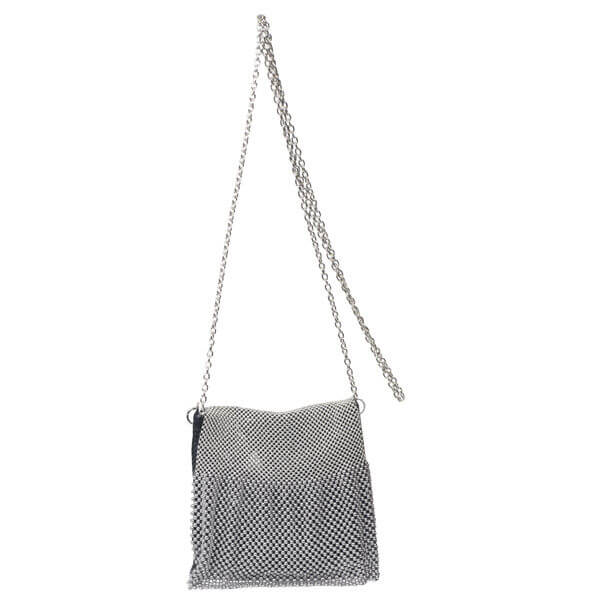 Drap Barcelona Two tone chainmail cross body bag 