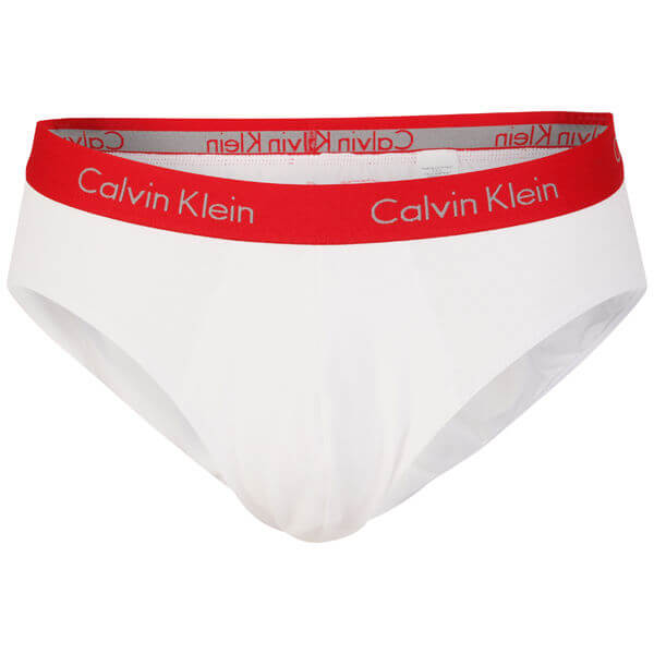 CALVIN KLEIN PRO STRETCH HIP BRIEF - WHITE