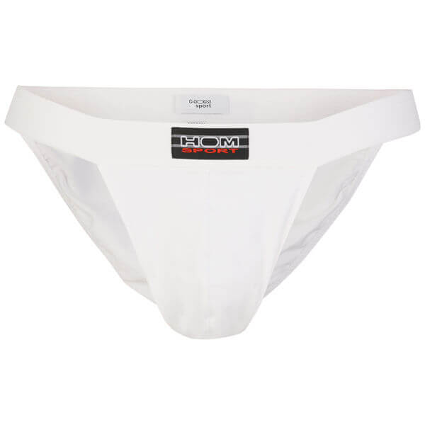 HOM SPORTS N COLOURS TANGA BRIEF - WHITE