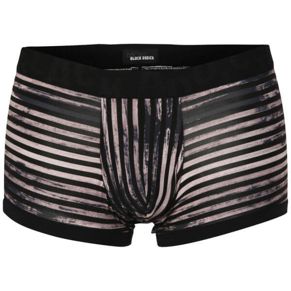 HOM BLACK ADDICT ENIGMA LOW WAIST MAXI TRUNK - BLACK