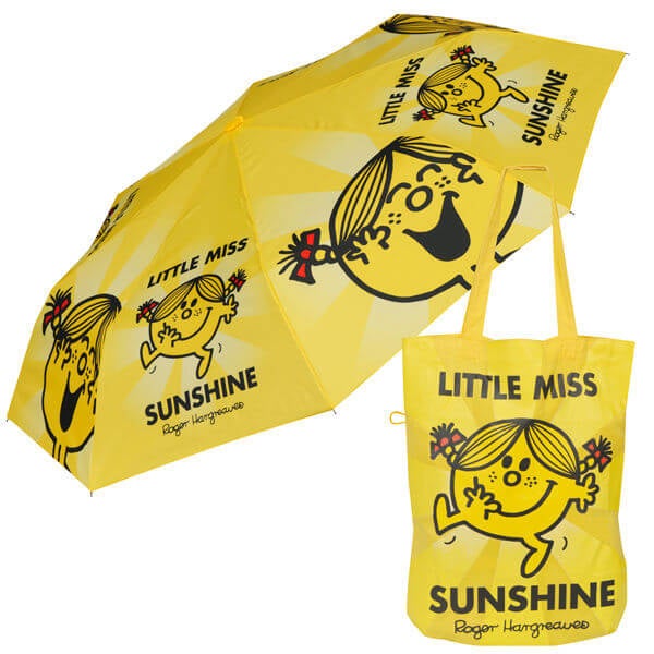 Little Miss Sunshine Tote Bag & umbrella set 