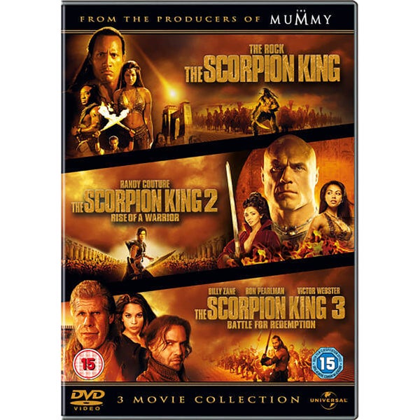The Scorpion King / The Scorpion King: Rise of a Warrior / The Scorpion King 3: Battle for Redemption