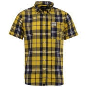 Boxfresh Men's Capito Short Sleeved Shirt - Lemon Chrome