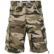Bench Men's Ironside Camo Cargo Shorts - Green